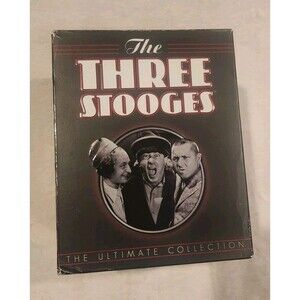The Three Stooges Ultimate Collection DVD Mostly Sealed 20 Disc Set One DVD Open